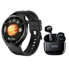LENOVO - Smartwatch GT-H-B reloj inteligente Y Audifonos LP40 Pro-Negro_