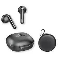JBL - Audífonos Bluetooth T280 TWS X2-Negro y Estuche