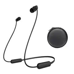 SONY - Audífonos Bluetooth Wi-C200 Negro Y Estuche_