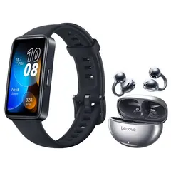 HUAWEI - Audífonos Lenovo TA140 N Bluetooth y Band 8 N Reloj inteligente