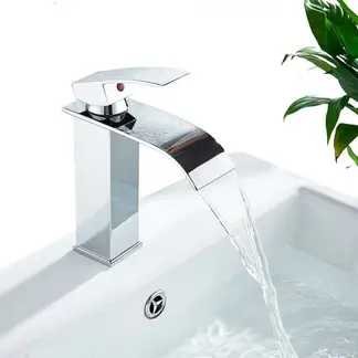 HOME NEAT - Llave mezclador monomando grifo de baño 20cm