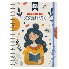 ELAB PROPIA - Diario de Gratitud diseño Agradecer y Florecer