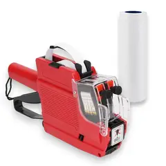 GENERICO - Etiquetadora Maquina Fechadora De Precios 10 Digitos + Rollo