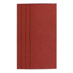 TOTAL TOOLS - 50 Hojas De Lija Para Pulir 90x231mm Grano Variado Total