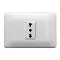 SINTHESI - Tomacorriente 16A simple armado s12 blanco