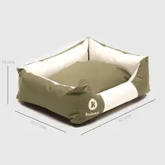 KULCAN - Cama Mascotas Perros y Gatos Verde
