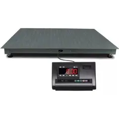 GENERICO - Balanza Plataforma 1mtr X 1mtr 3 Toneladas Pesa Digital Industrial