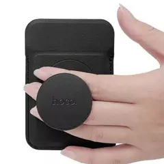 HOCO - Tarjetero Magnetico Para iPhone Con Soporte Grip -