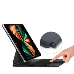 CORRERREY - Teclado mágico retroiluminado Bluetooth para iPad Pro 5/6th 12.9 inche