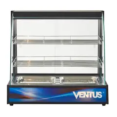 VENTUS - Vitrina Mantenedor Caliente Sobremesa Curva VMCD-2