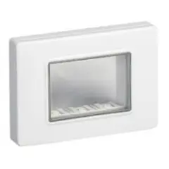 VIMAR - TAPA HIDROBOX IP55 3M BLANCO CTORNILLOS