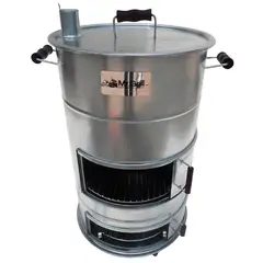 MR GRILL - CILINDRO AHUMADOR MEDIANO GALVANIZADO