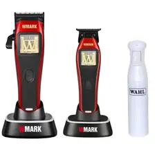 WMARK - Barber Combo Profesional Ngx1 Clipper Y Trimmer NGXT1 10000 RPM