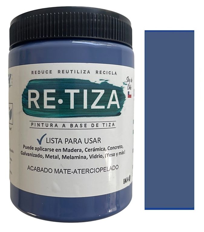 AZUL COUNTRY 1 kilo. Pintura Tizada/Vintage base agua mate