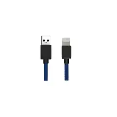 DBLUE - CABLE CORDON USB PARA IPHONE 5 6 IPAD BLACKREDBLUE 1MT