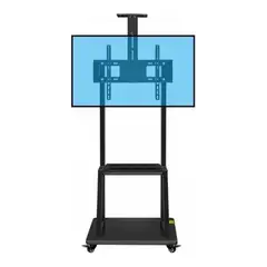GENERICO - Soporte Tv Base Pedestal Rueda Televisor 32 A 70p Pulgadas
