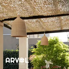 CAMONET - Malla de Sombreo Natural ARVOL 3x4 Desert