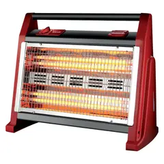 KENDAL - Estufa Calefactor Electrico De Cuarzo 1600W 2N Rojo KC-160AS