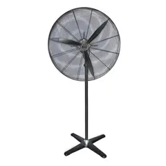 KENDAL - Ventilador Industrial De Pie 30 Pulgadas 280W Negro FS-75