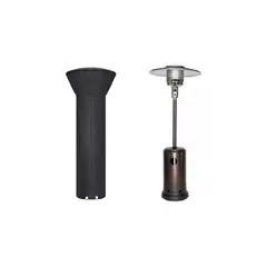 GENERICO - ESTUFA DE PATIO O TERRAZA EXTERIOR CALEFACCION A GAS + FUNDA