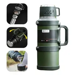 GENERICO - Termo 4 Litros Agua Infusor Acero Inoxidable Termico Camping