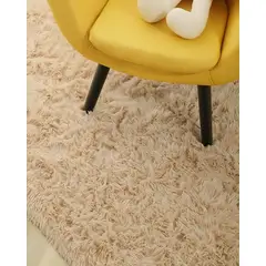 GENERICO - Alfombra Grande Suave 200 x 300 cm Primera Calidad Beige