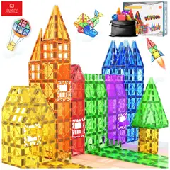 ANIKIDS - Bloques Magneticos Construccion Juguete Armable Niños 100pcs