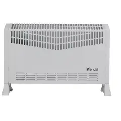 KENDAL - Estufa Electrica Convector 2200w Blanco 220v 20 Mts2