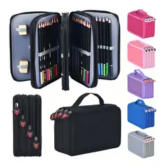 TIOZONEY - Estuche Escolar 72ranura Gran Capacidad Organizador Lapicera