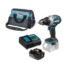 MAKITA - Taladro Atornillado Percutor 13mm 110Nm + Bolso DHP489 3 Ah