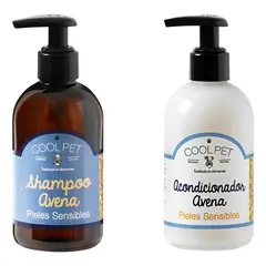 COOLPET - Shampoo Y Acondicionador Perro Gato Pieles Sensibles