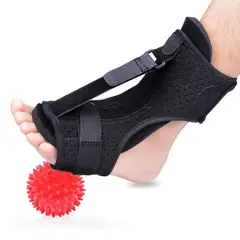 TIOZONEY - Fascitis plantar Noche férula fascitis plantar Brace con el balón de masaje