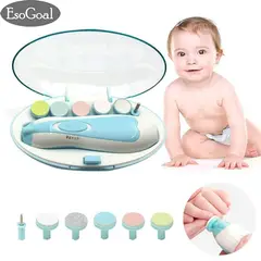 TIOZONEY - Cortaúñas Bebé 6 en 1 Cortaúñas Eléctrico