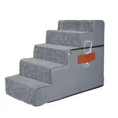 GENERICO - Escalera Para Perros 5 Escalones 56x38x78