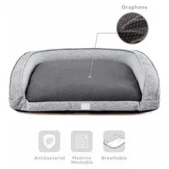 GENERICO - Cama Antibacteriana Y Cómoda Para Perros 90x63x19cm