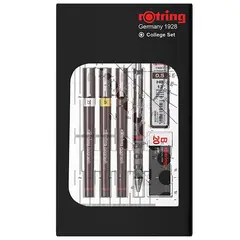 ROTRING - Set de Tiralíneas Isograph College (0.25-0.35-0.5mm)