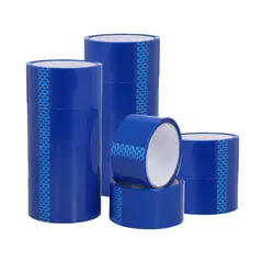GENERICO - Cinta De Embalaje Azul 48mm40m - Pack Mayorista - 12 Uds
