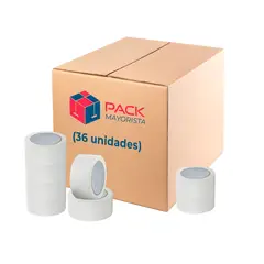 GENERICO - Cinta Papel Masking Tape 48mm40m - Pack Mayorista - 36 Uds