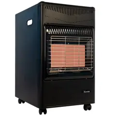 KENDAL - ESTUFA CALEFACTOR A GAS KGQ-15N INTERIOR 15 KG NEGRA