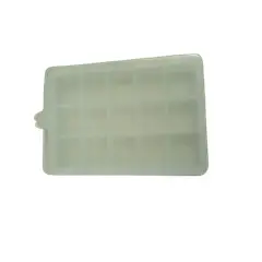GENERICO - Cubeta de hielo silicona 15 hielos con tapa
