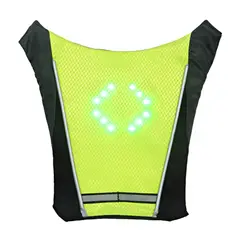 GENERICO - CHALECO SEÑALIZADOR LED PARA BICICLETA SCOOTER