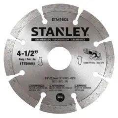STANLEY - Disco diamantado 4,5' STA47452L