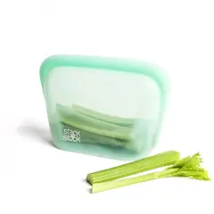 STACK N STOCK - Bolsa De Silicona Platino Stack`n Stock 1300 ml Verde Agua