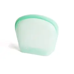 STACK N STOCK - Bolsa De Silicona Platino Stack`n Stock 2 Lts. Verde Agua Plegable