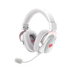 REDRAGON - Audífonos Gamer Inalámbricos Zeus Pro Wireless H510 White RGB
