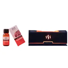 SYS - Ambientador 50 Ml Frutos Rojo + Equipo negro 200 Ml