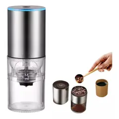 GENERICO - Moledor Cafe Inalambrico Portatil Acero Inoxidable Premium 25g