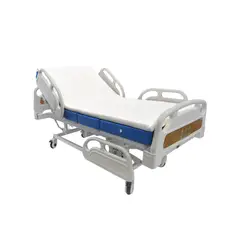 GLOMED - Cama Clínica Eléctrico 5 Posic Dlux + Colchón 10cm + Topper