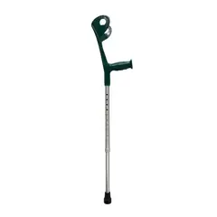 MAXCARE - Bastón Europeo Codera Fija Kids - Verde