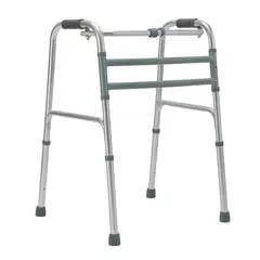 MAXCARE - Andador Burro Ortopédico Plegable Paso a Paso Aluminio Strong